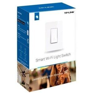 TP-Link HS200 Smart Wi-Fi Light Switch Single Pole Compatible W/ Alexa & Google
